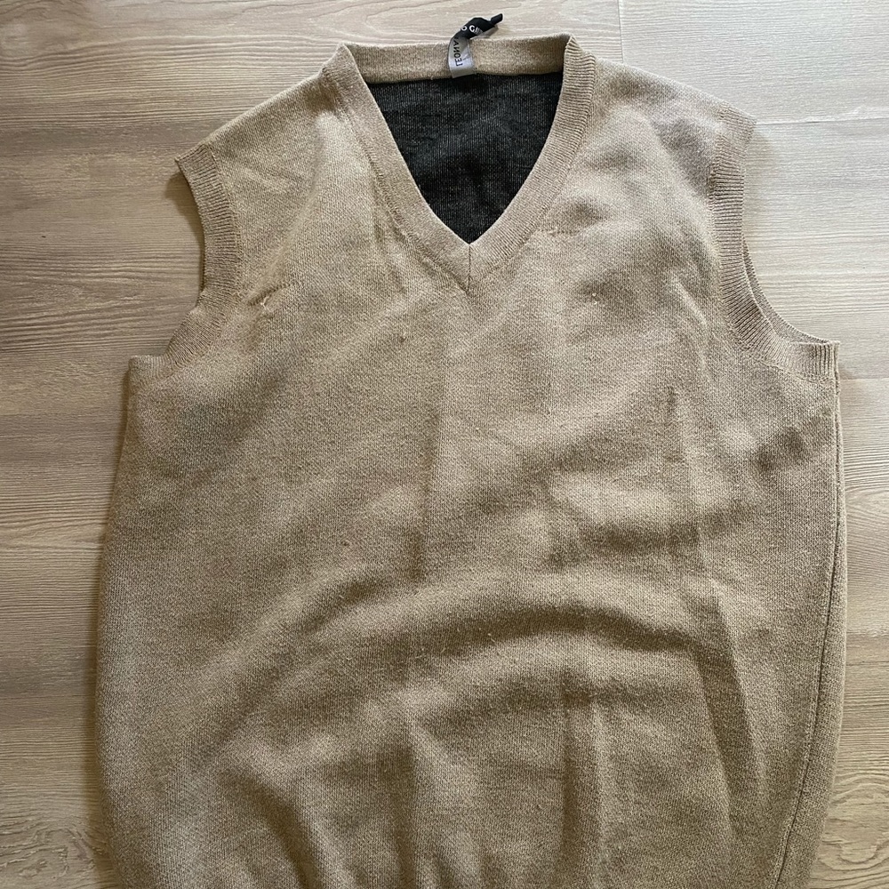 LOOSE FIT MEN’S SWEATER VEST